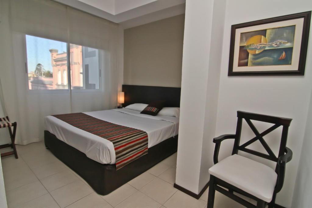 De La Plaza Hotel Maldonado Ruang foto